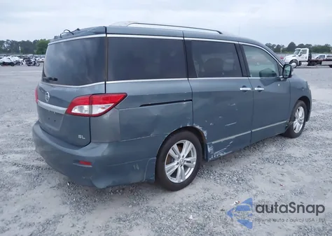 2011 Nissan Quest Sl from USA, damaged, VIN JN8AE2KP7B9004352
